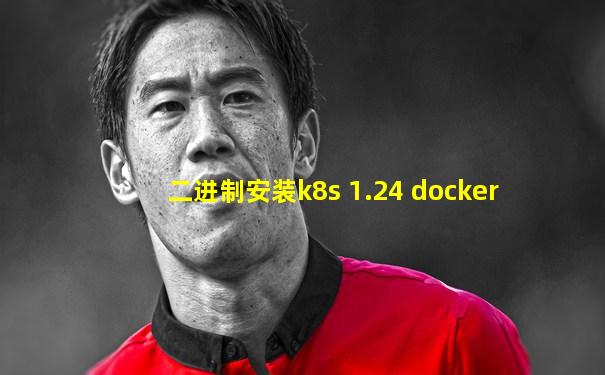 二进制安装k8s 1.24 docker